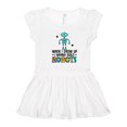 thumbnail image 1 of Inktastic Future Robot Builder Robotics Engineer Girls Toddler Dress, 1 of 5