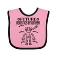 thumbnail image 1 of Inktastic Future Robotics Engineer Boys or Girls Baby Bib, 1 of 4