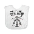 thumbnail image 1 of Inktastic Future Robotics Engineer Boys or Girls Baby Bib, 1 of 4