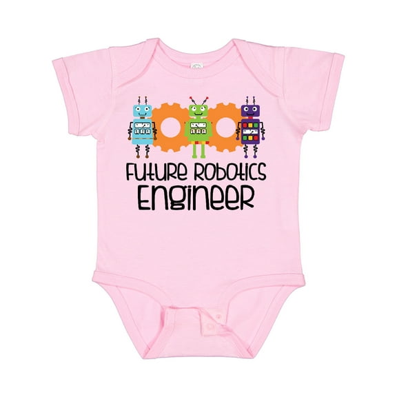 Inktastic Future Robotics Engineer Boys or Girls Baby Bodysuit