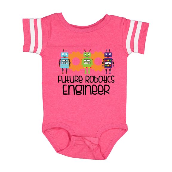 Inktastic Future Robotics Engineer Boys or Girls Baby Bodysuit