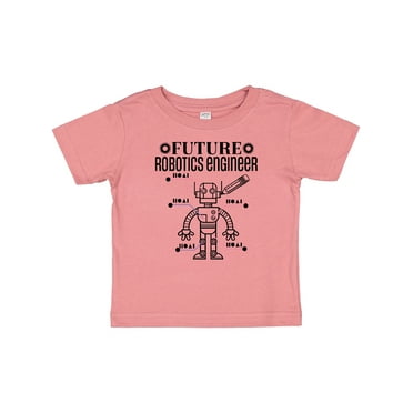 Inktastic Future Robotics Engineer Boys or Girls Baby T-Shirt