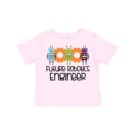 Inktastic Future Robotics Engineer Boys or Girls Toddler T-Shirt