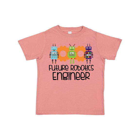 Inktastic Future Robotics Engineer Boys or Girls Toddler T-Shirt