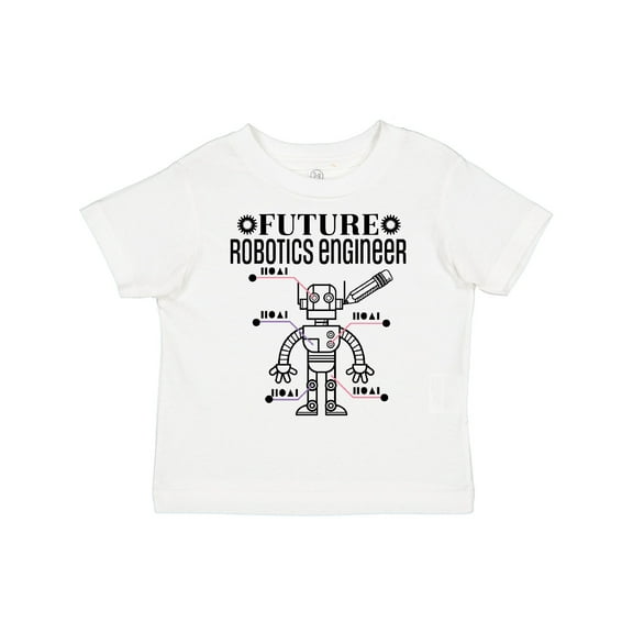Inktastic Future Robotics Engineer Boys or Girls Toddler T-Shirt