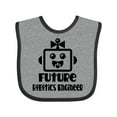 thumbnail image 1 of Inktastic Future Robotics Engineer Girl Robot Girls Baby Bib, 1 of 4