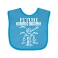 thumbnail image 1 of Inktastic Future Robotics Engineer Robot Boys or Girls Baby Bib, 1 of 4