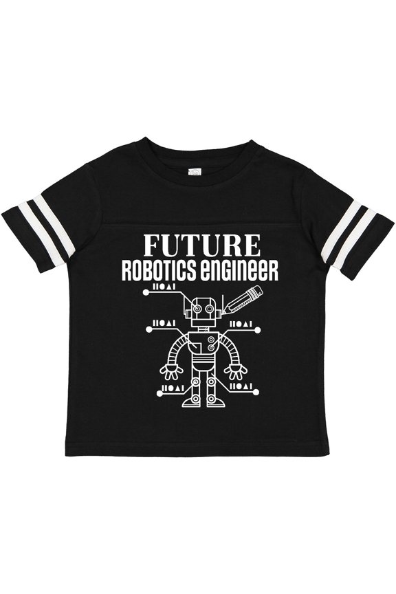 Future Robotics Engineer Robot Boys or Girls Toddler T-Shirt