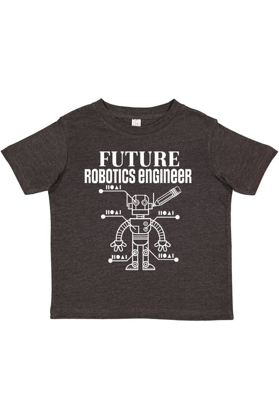 Future Robotics Engineer Robot Boys or Girls Toddler T-Shirt
