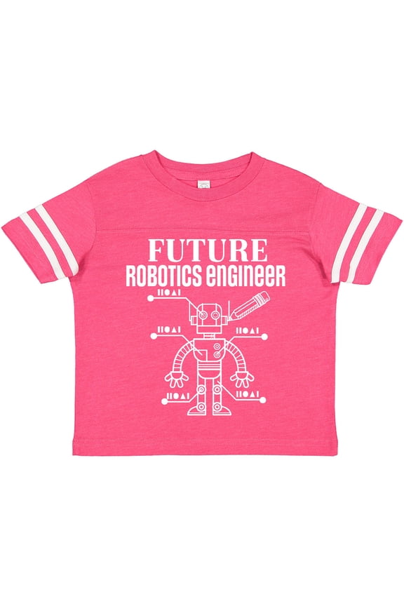 Future Robotics Engineer Robot Boys or Girls Toddler T-Shirt