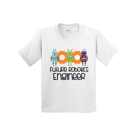 Inktastic Future Robotics Engineer Youth T-Shirt
