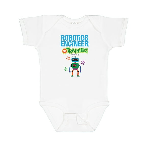 Inktastic Future Robotics Engineer in Training Funny Robot Career Boys or Girls Baby Bodysuit