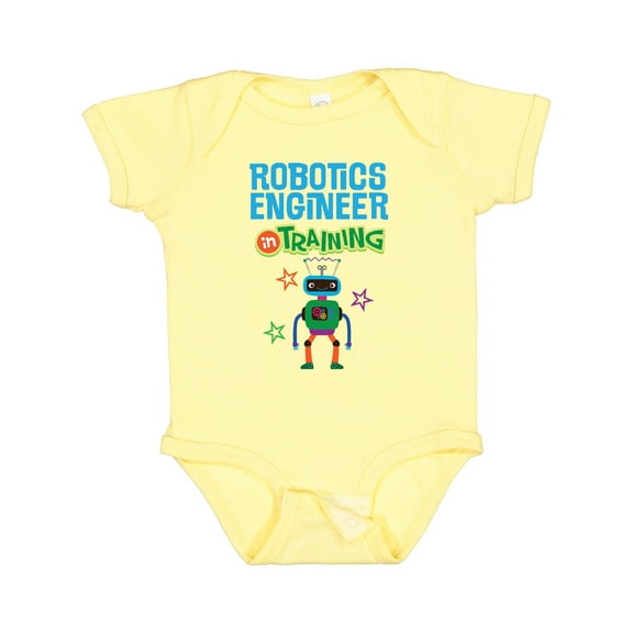 Inktastic Future Robotics Engineer in Training Funny Robot Career Boys or Girls Baby Bodysuit