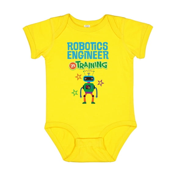 Inktastic Future Robotics Engineer in Training Funny Robot Career Boys or Girls Baby Bodysuit