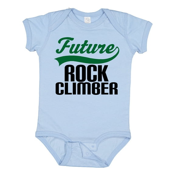 Inktastic Future Rock Climber Boys Baby Bodysuit