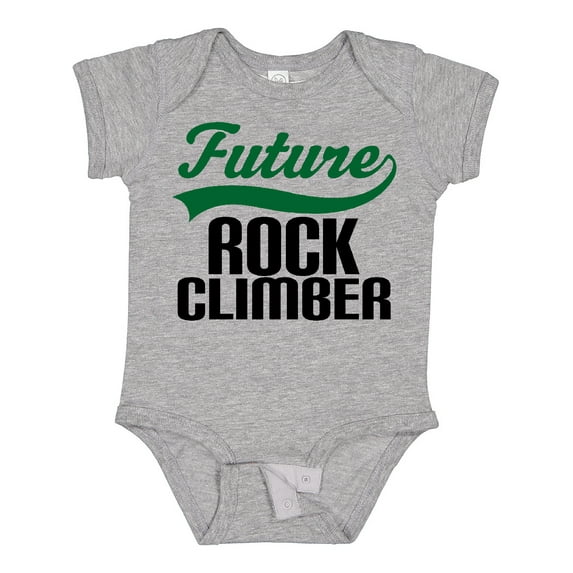 Inktastic Future Rock Climber Boys Baby Bodysuit