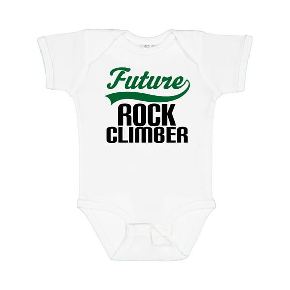 Inktastic Future Rock Climber Boys Baby Bodysuit