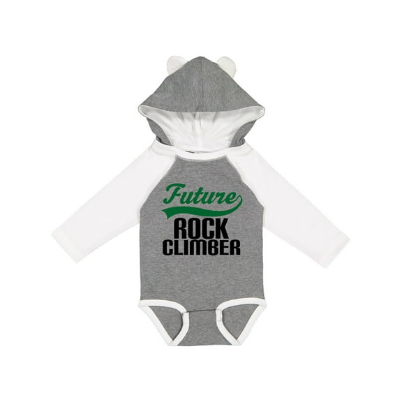 Inktastic Future Rock Climber Boys Long Sleeve Baby Bodysuit
