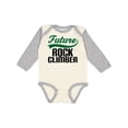 thumbnail image 1 of Inktastic Future Rock Climber Boys Long Sleeve Baby Bodysuit, 1 of 5