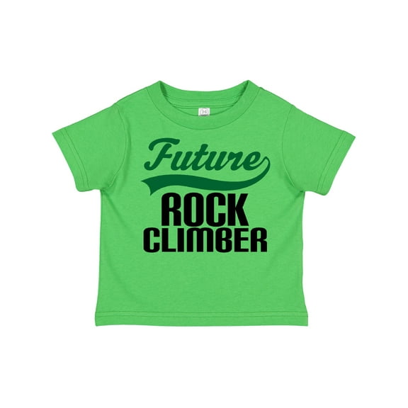 Inktastic Future Rock Climber Boys Toddler T-Shirt