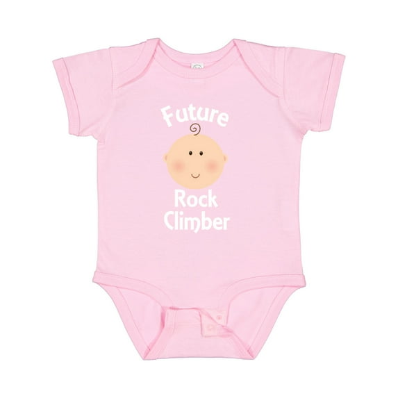 Inktastic Future Rock Climber Boys or Girls Baby Bodysuit