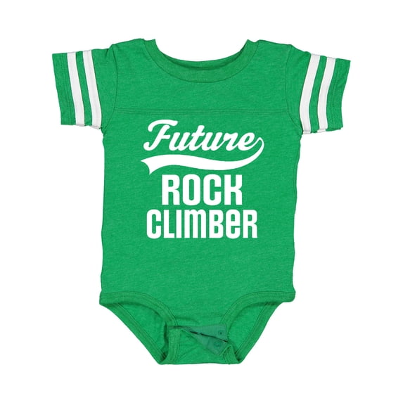 Inktastic Future Rock Climber Childs Climbing Boys or Girls Baby Bodysuit