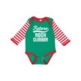 thumbnail image 1 of Inktastic Future Rock Climber Childs Climbing Boys or Girls Long Sleeve Baby Bodysuit, 1 of 5