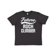 thumbnail image 1 of Inktastic Future Rock Climber Childs Climbing Youth T-Shirt, 1 of 5
