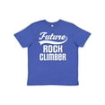 thumbnail image 1 of Inktastic Future Rock Climber Childs Climbing Youth T-Shirt, 1 of 5