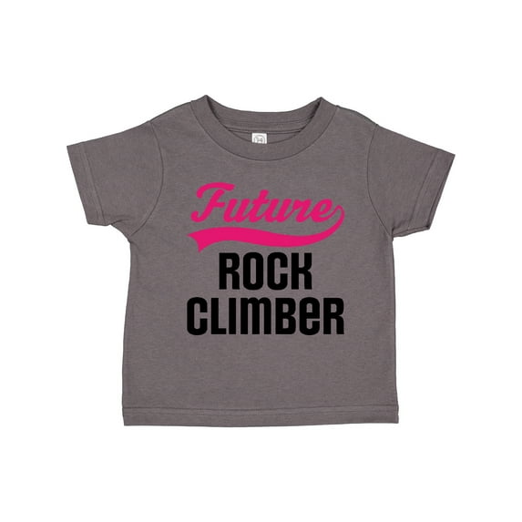 Inktastic Future Rock Climber Girls Toddler T-Shirt