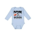 thumbnail image 1 of Inktastic Future Rock Collector Boys or Girls Long Sleeve Baby Bodysuit, 1 of 5