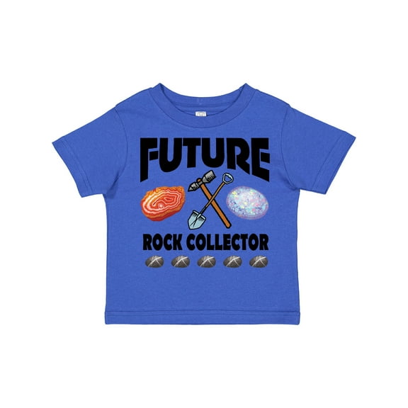 Inktastic Future Rock Collector Boys or Girls Toddler T-Shirt