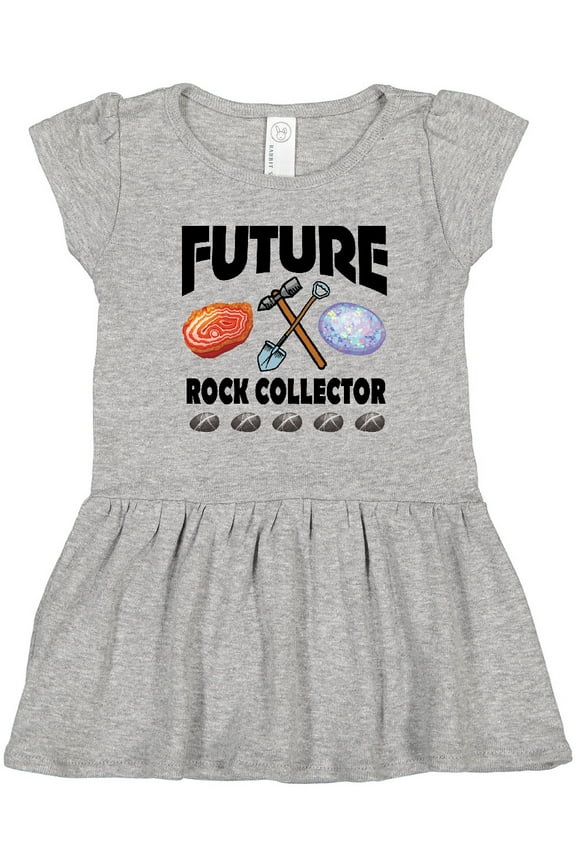 Future Rock Collector Girls Toddler Dress