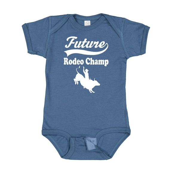 Inktastic Future Rodeo Champ Bull Rider Boys Baby Bodysuit