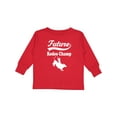 thumbnail image 1 of Inktastic Future Rodeo Champ Bull Rider Boys Long Sleeve Toddler T-Shirt, 1 of 5