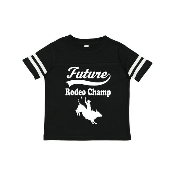 Inktastic Future Rodeo Champ Bull Rider Boys Toddler T-Shirt