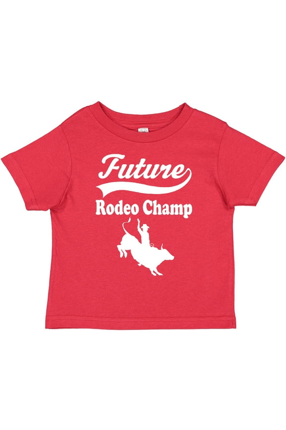 Future Rodeo Champ Bull Rider Boys Toddler T-Shirt
