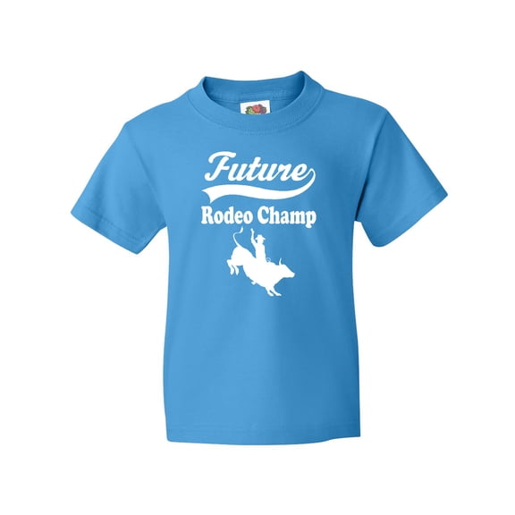 Inktastic Future Rodeo Champ Bull Rider Youth T-Shirt