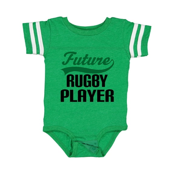 Inktastic Future Rugby Player Boys Baby Bodysuit