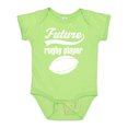 thumbnail image 1 of Inktastic Future Rugby Player Boys Baby Bodysuit, 1 of 5