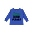 thumbnail image 1 of Inktastic Future Rugby Player Boys Long Sleeve Toddler T-Shirt, 1 of 5