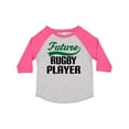 thumbnail image 1 of Inktastic Future Rugby Player Boys Toddler T-Shirt, 1 of 5