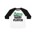 thumbnail image 1 of Inktastic Future Rugby Player Boys Toddler T-Shirt, 1 of 5