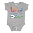 thumbnail image 1 of Inktastic Future Rugby Player Boys or Girls Baby Bodysuit, 1 of 5