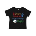 thumbnail image 1 of Inktastic Future Rugby Player Boys or Girls Toddler T-Shirt, 1 of 5