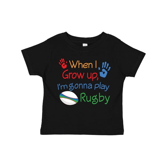 Inktastic Future Rugby Player Boys or Girls Toddler T-Shirt