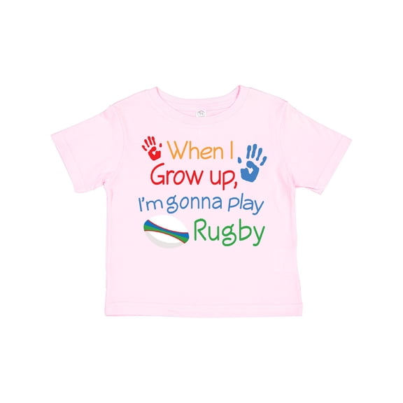 Inktastic Future Rugby Player Boys or Girls Toddler T-Shirt