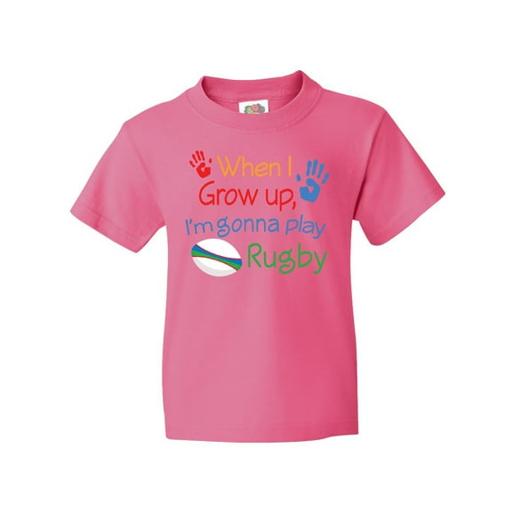 Inktastic Future Rugby Player Youth T-Shirt