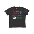 thumbnail image 1 of Inktastic Future Rugby Player Youth T-Shirt, 1 of 5