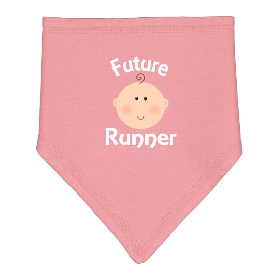 Inktastic Future Runner Baby Bandana Bib